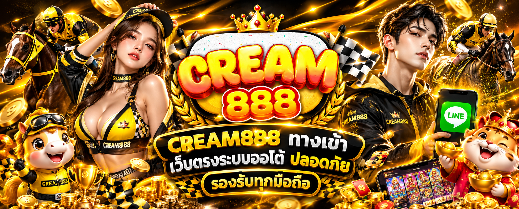 CREAM888 ทางเข้า